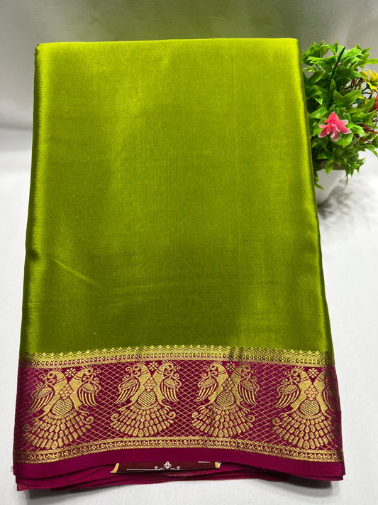 Pure Mysore Silk Saree.