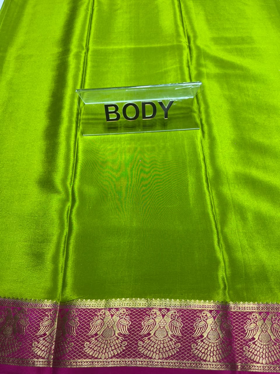 Pure Mysore Silk Saree.
