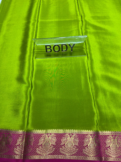 Pure Mysore Silk Saree.