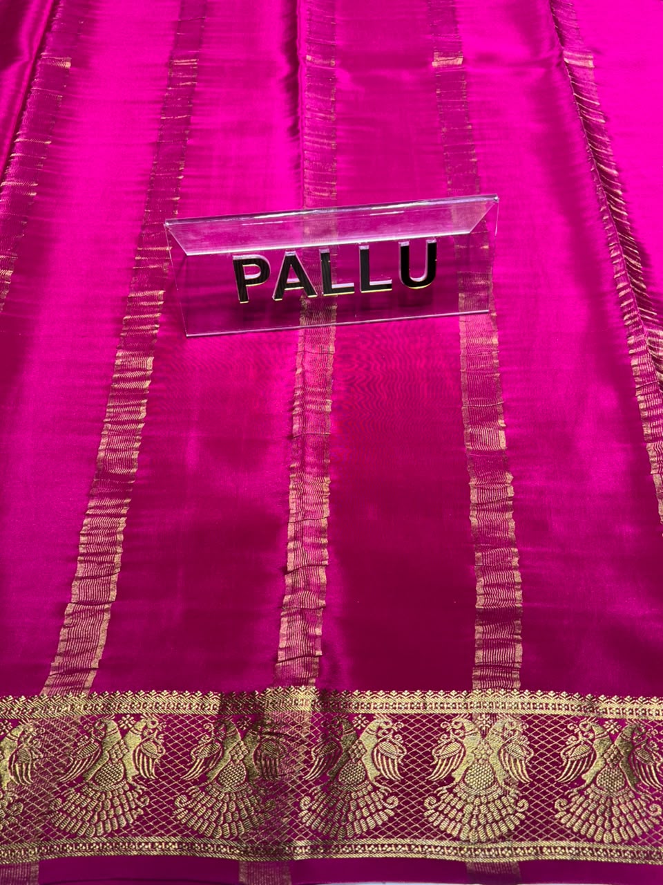 Pure Mysore Silk Saree.