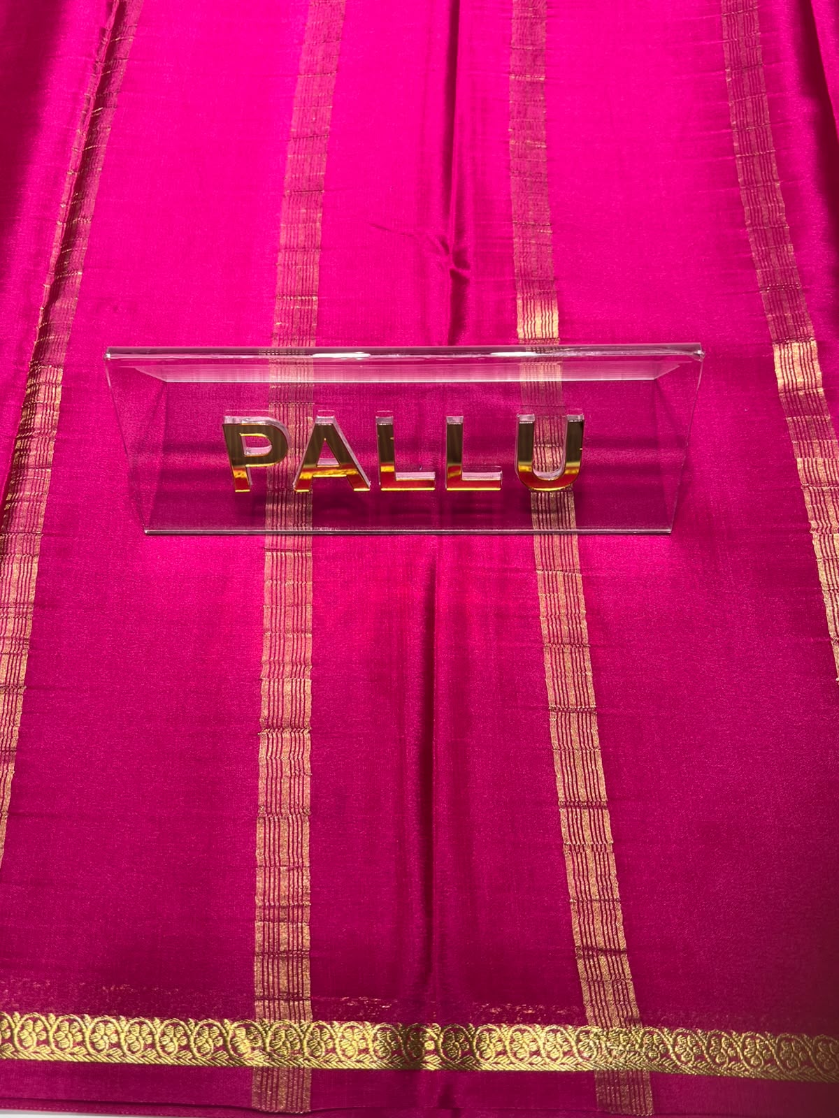 Pure Mysore Silk Saree ( 60 Grams )
