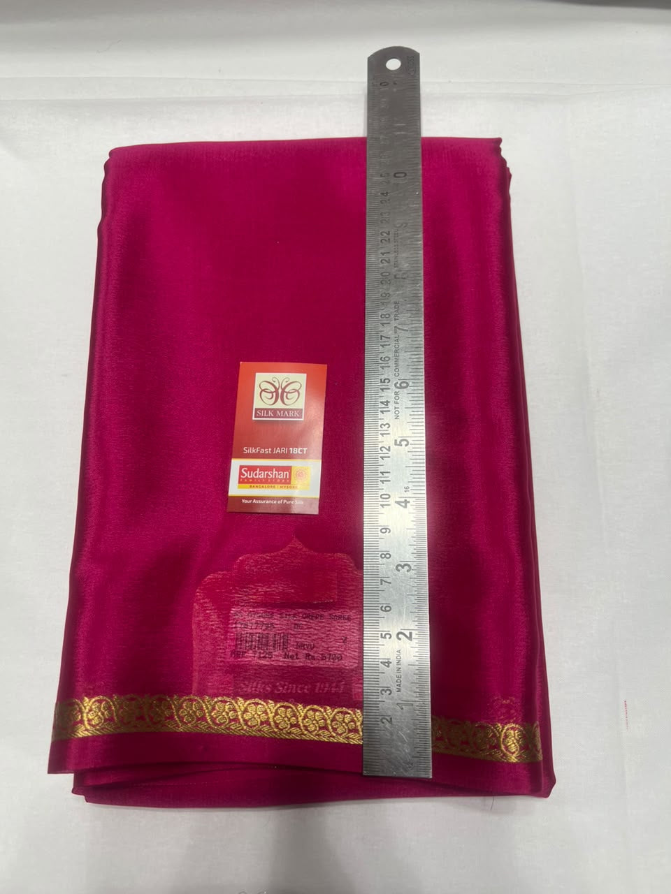 Pure Mysore Silk Saree ( 60 Grams )