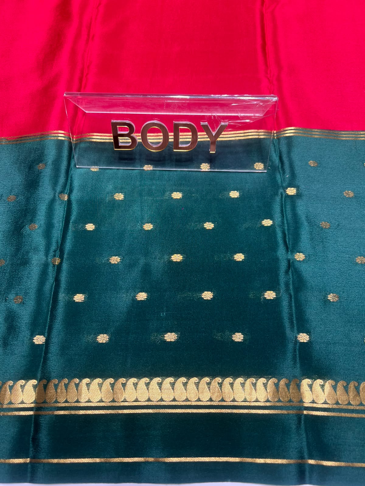 Pure Mysore Silk Saree.