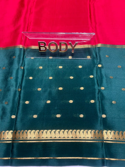 Pure Mysore Silk Saree.