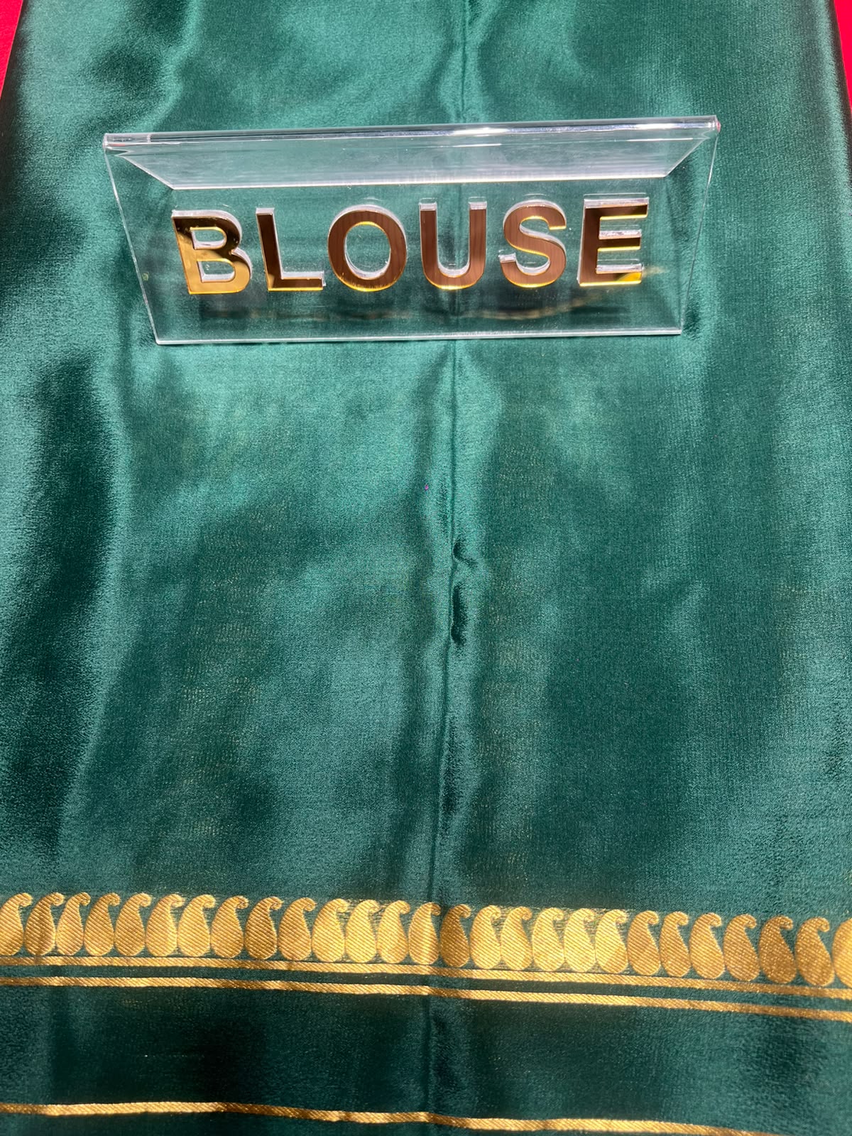 Pure Mysore Silk Saree.