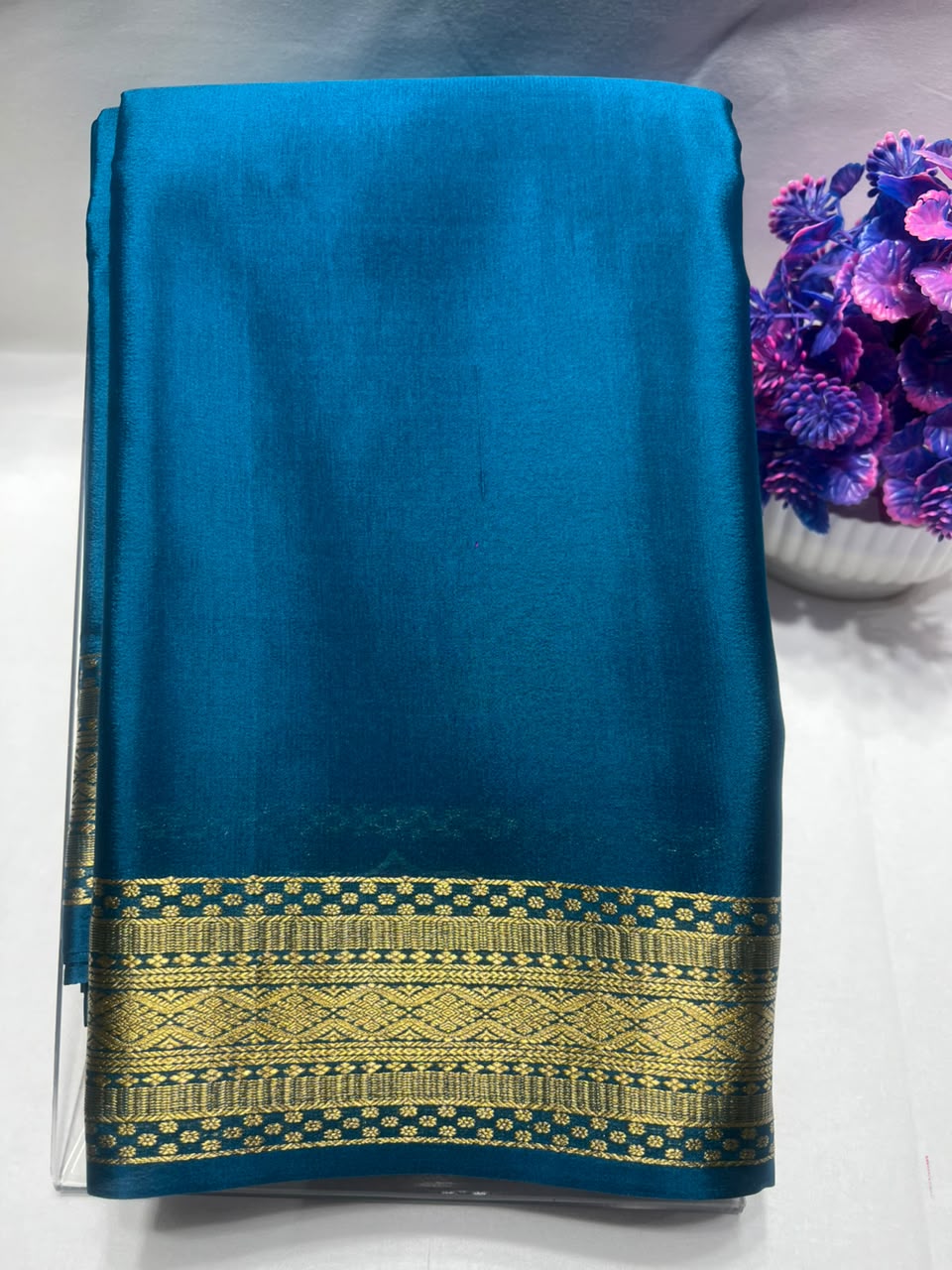 Pure Mysore Silk Saree ( 60 Grams )