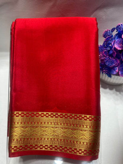Pure Mysore Silk Saree ( 60 Grams )