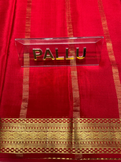 Pure Mysore Silk Saree ( 60 Grams )