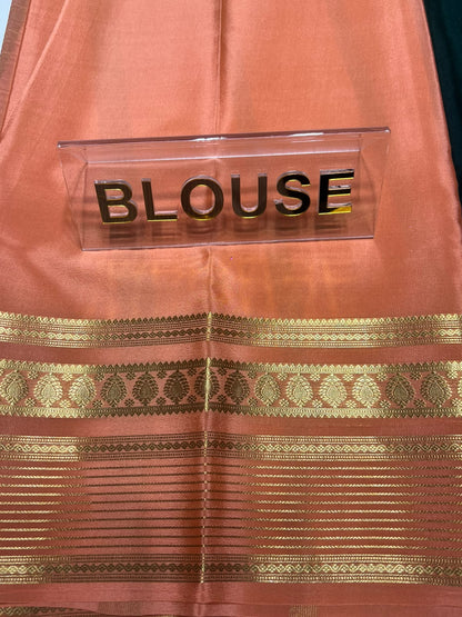 Pure Mysore Silk Saree ( 60 Grams )