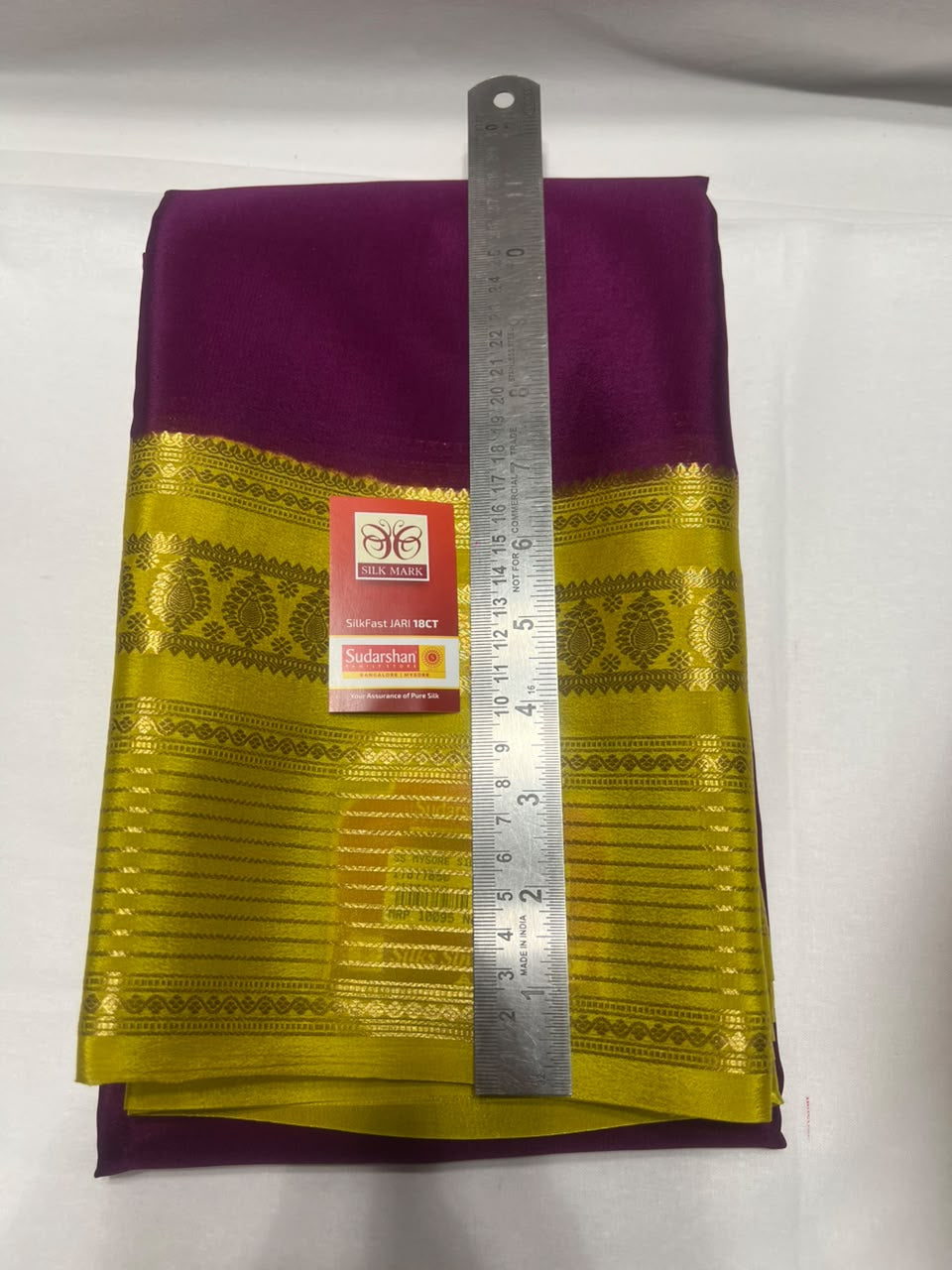 Pure Mysore Silk Saree ( 60 Grams )