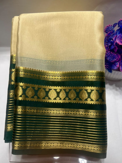 Pure Mysore Silk Saree ( 60 Grams )