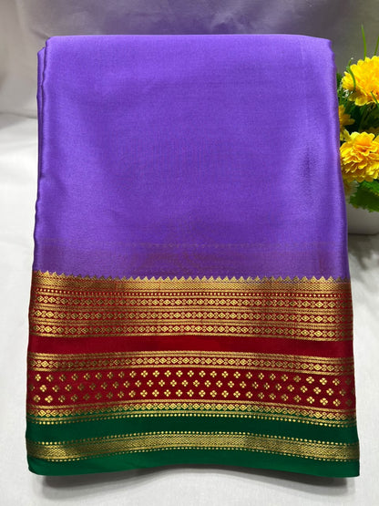 Pure Mysore Silk Saree.