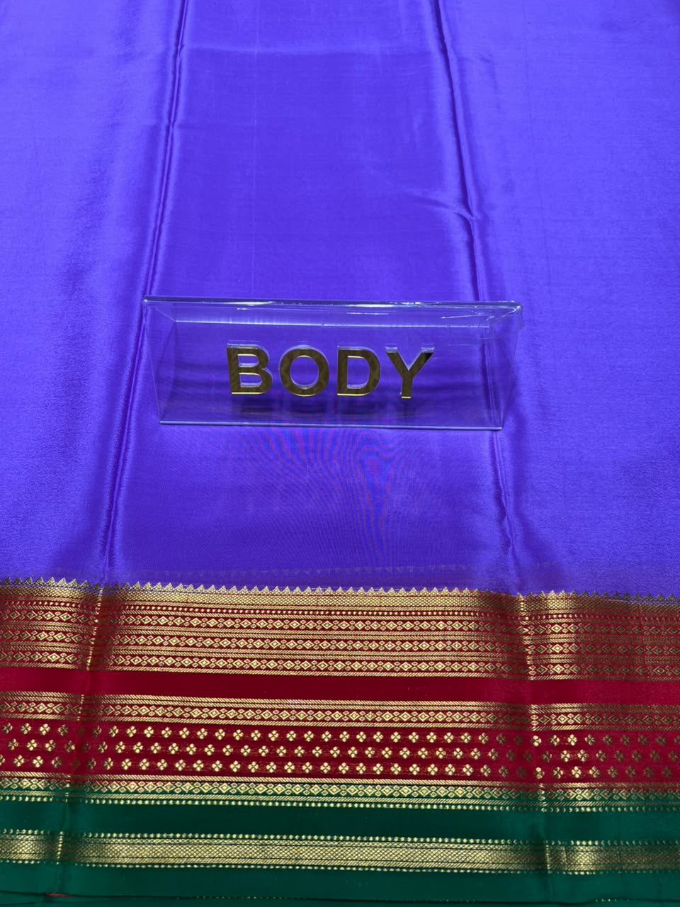 Pure Mysore Silk Saree.