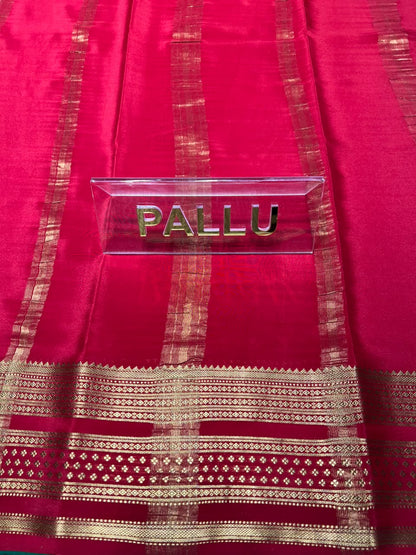 Pure Mysore Silk Saree.