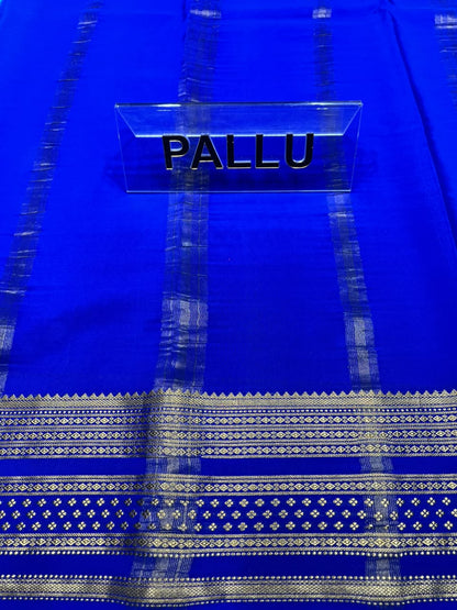 Pure Mysore Silk Saree.