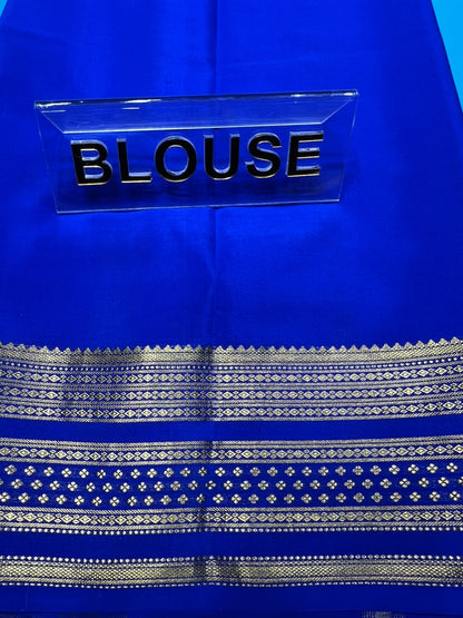 Pure Mysore Silk Saree.