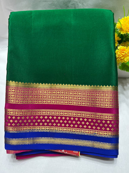Pure Mysore Silk Saree.