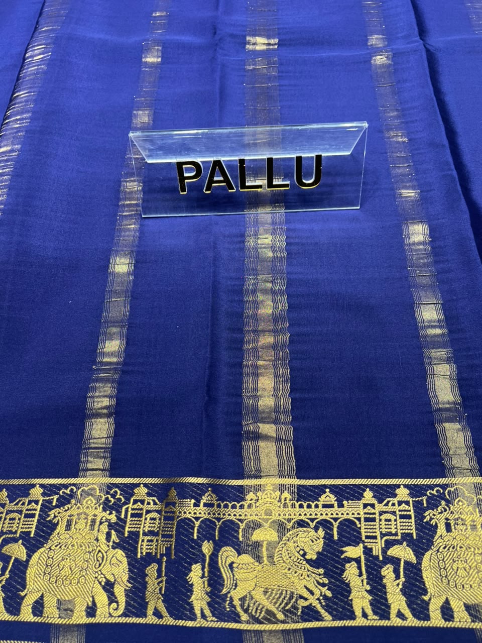 Pure Mysore Silk Saree.