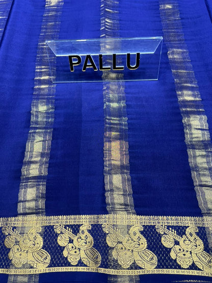 Pure Mysore Silk Saree.