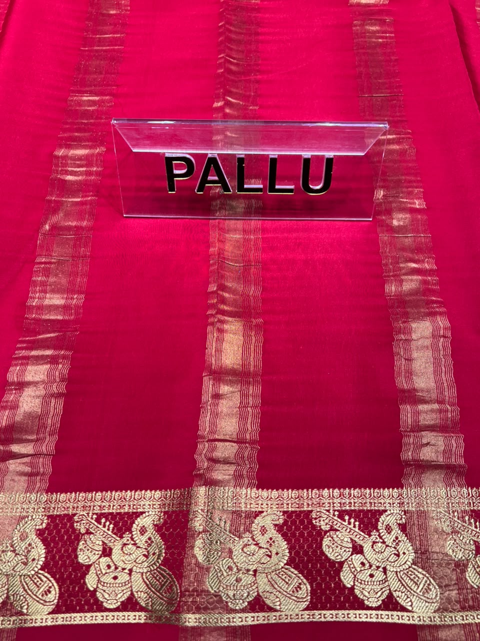 Pure Mysore Silk Saree.