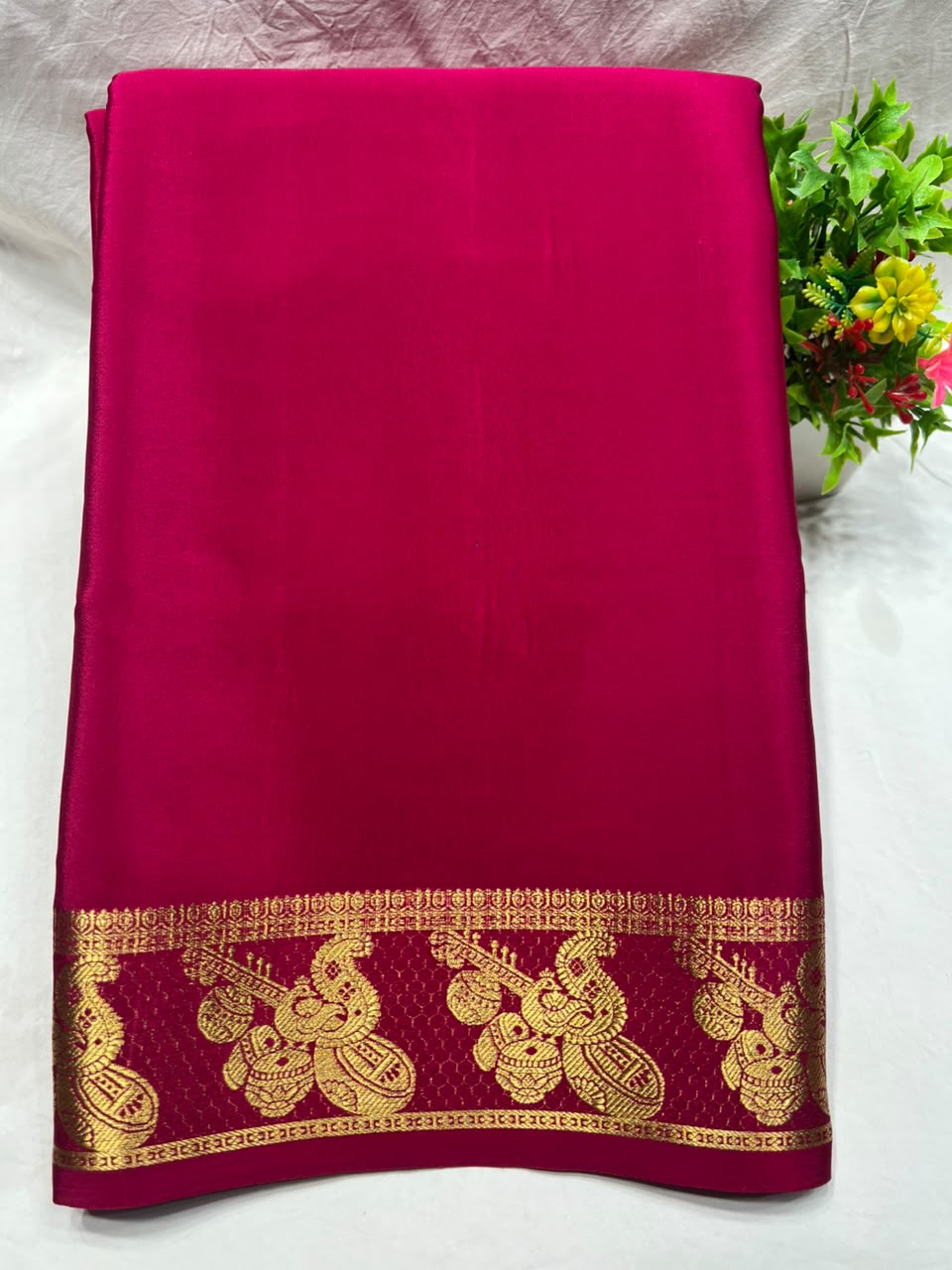 Pure Mysore Silk Saree.