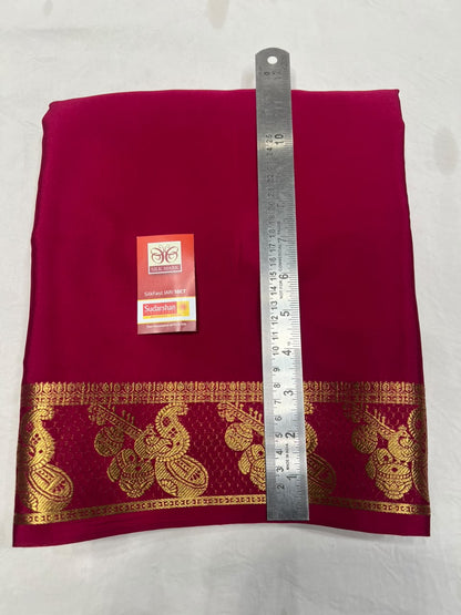Pure Mysore Silk Saree.
