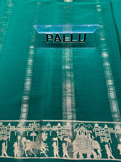 Pure Mysore Silk Saree.