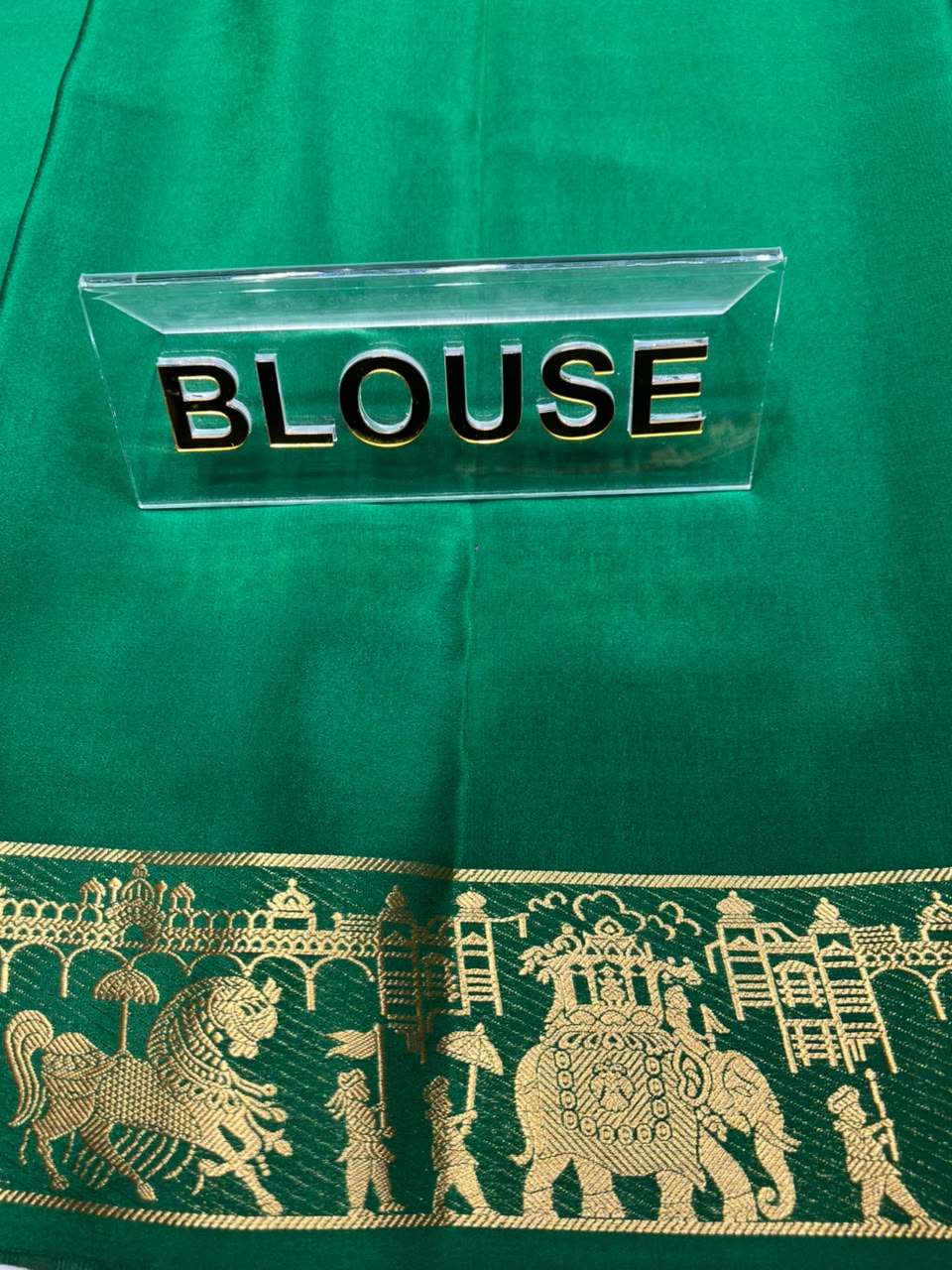 Pure Mysore Silk Saree.