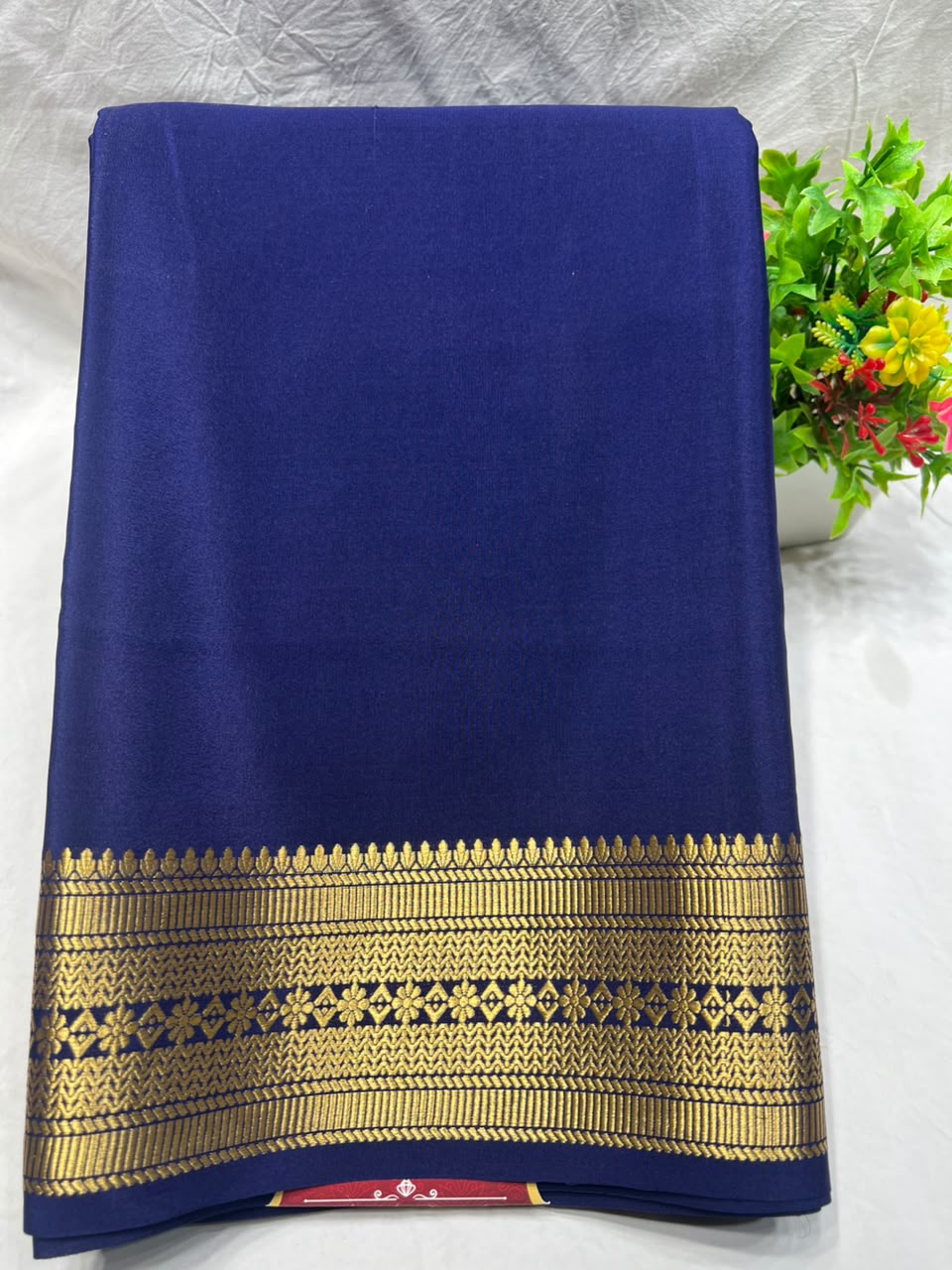 Pure Mysore Silk Saree.