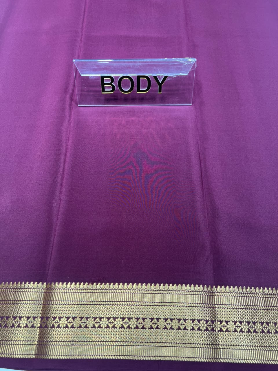 Pure Mysore Silk Saree.