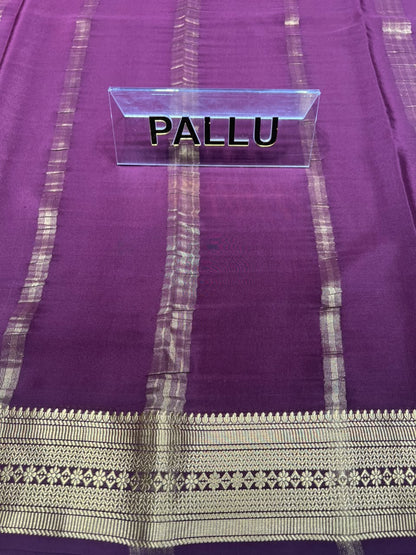 Pure Mysore Silk Saree.
