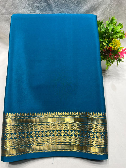 Pure Mysore Silk Saree.