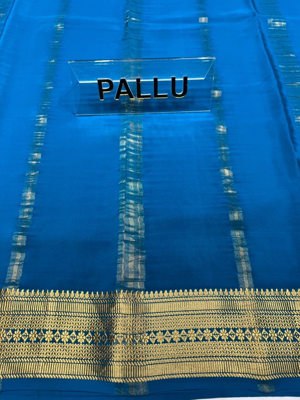 Pure Mysore Silk Saree.