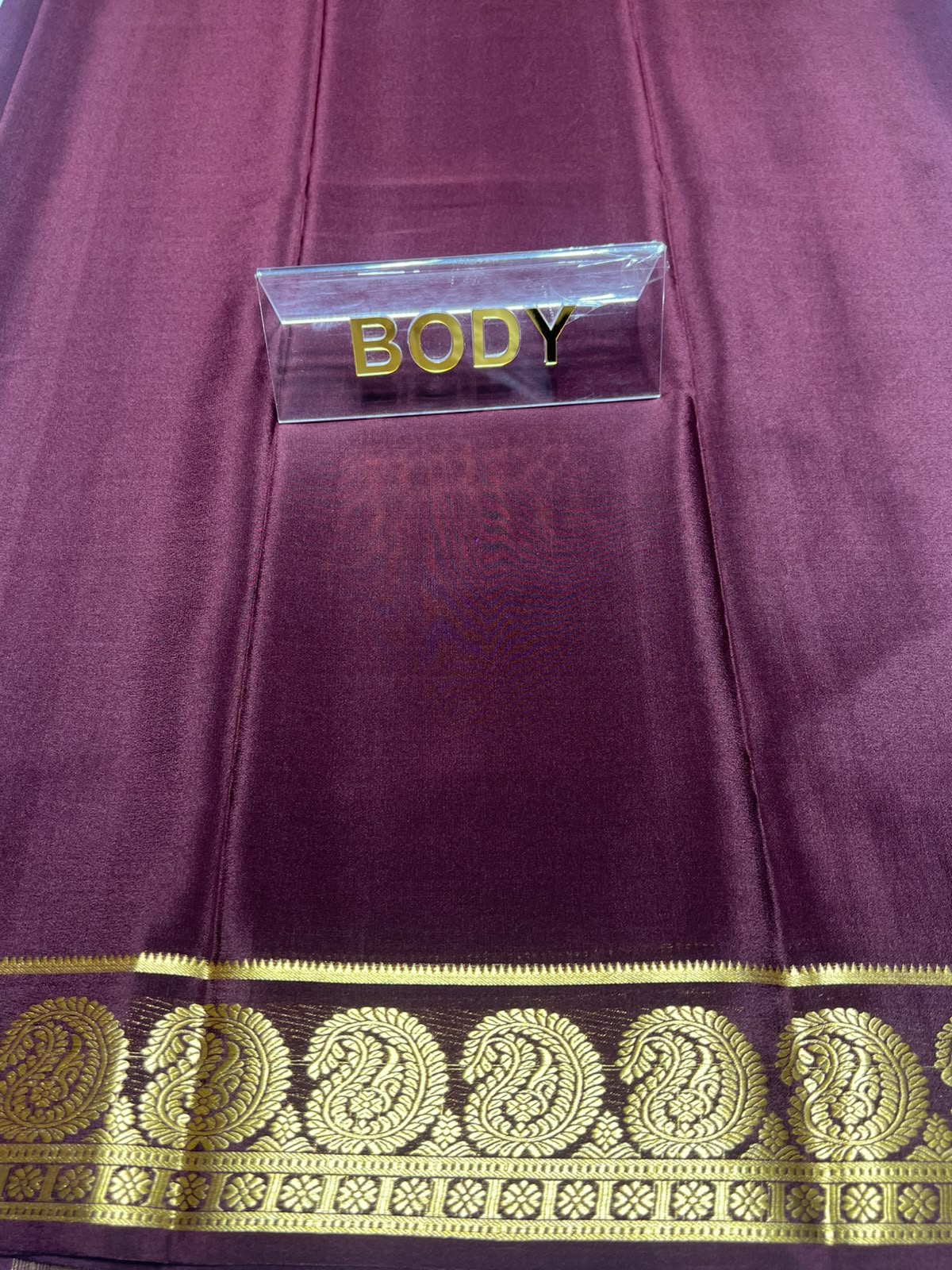 Pure Mysore Silk Saree.