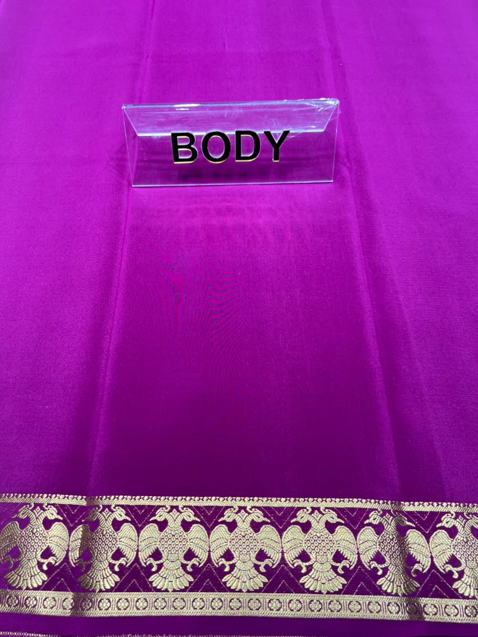 Pure Mysore Silk Saree.