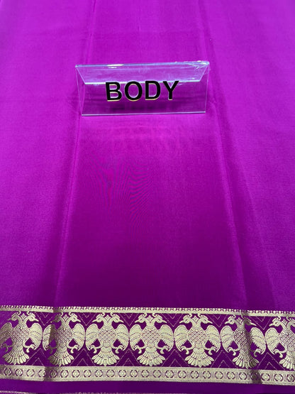 Pure Mysore Silk Saree.