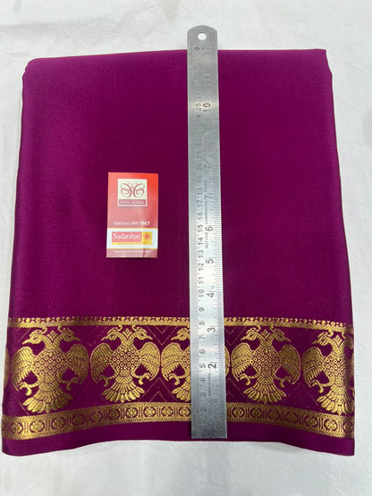 Pure Mysore Silk Saree.