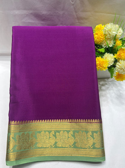 Pure Mysore Silk Saree.