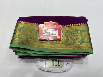 Pure Mysore Silk Saree.