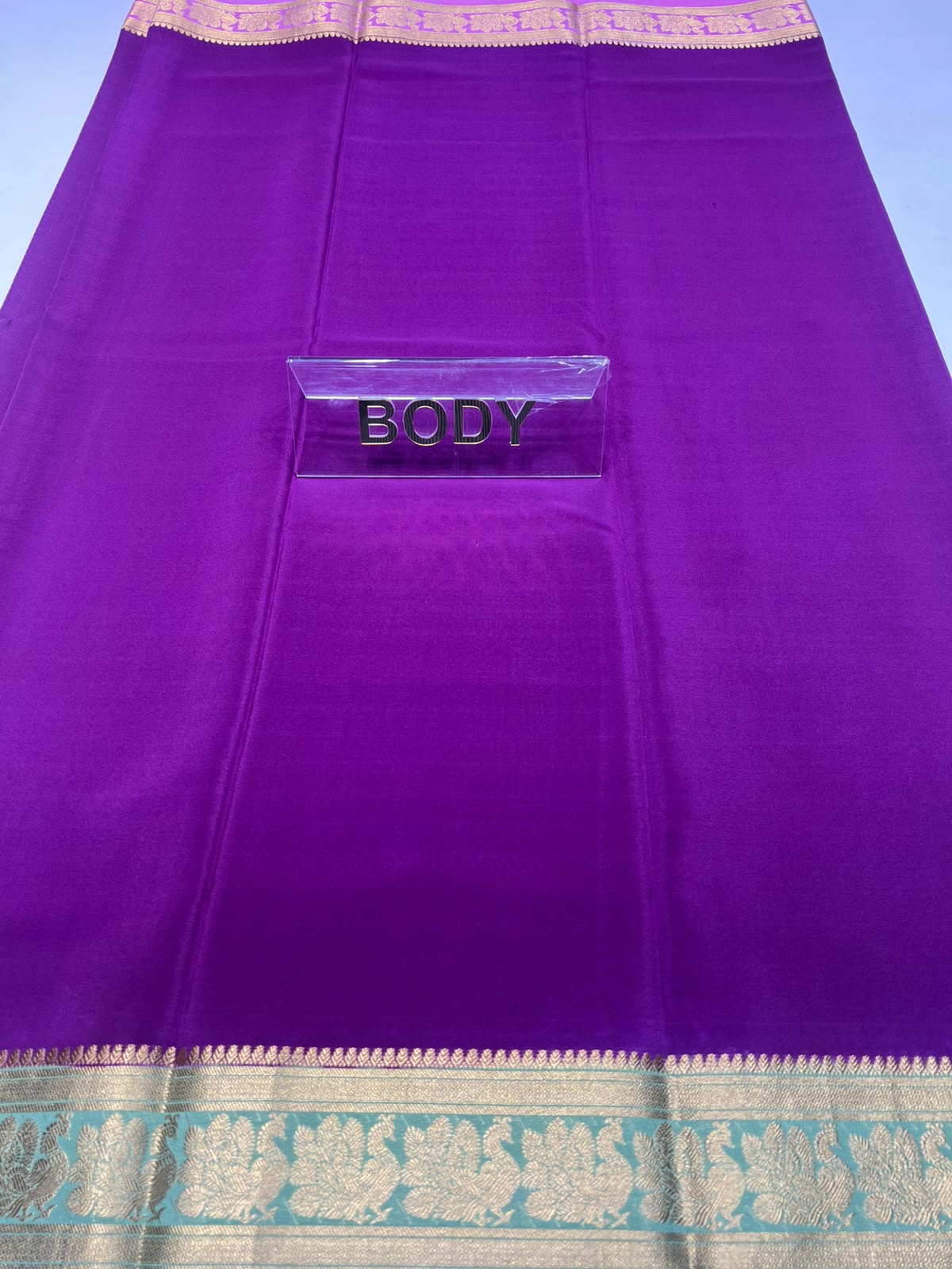 Pure Mysore Silk Saree.