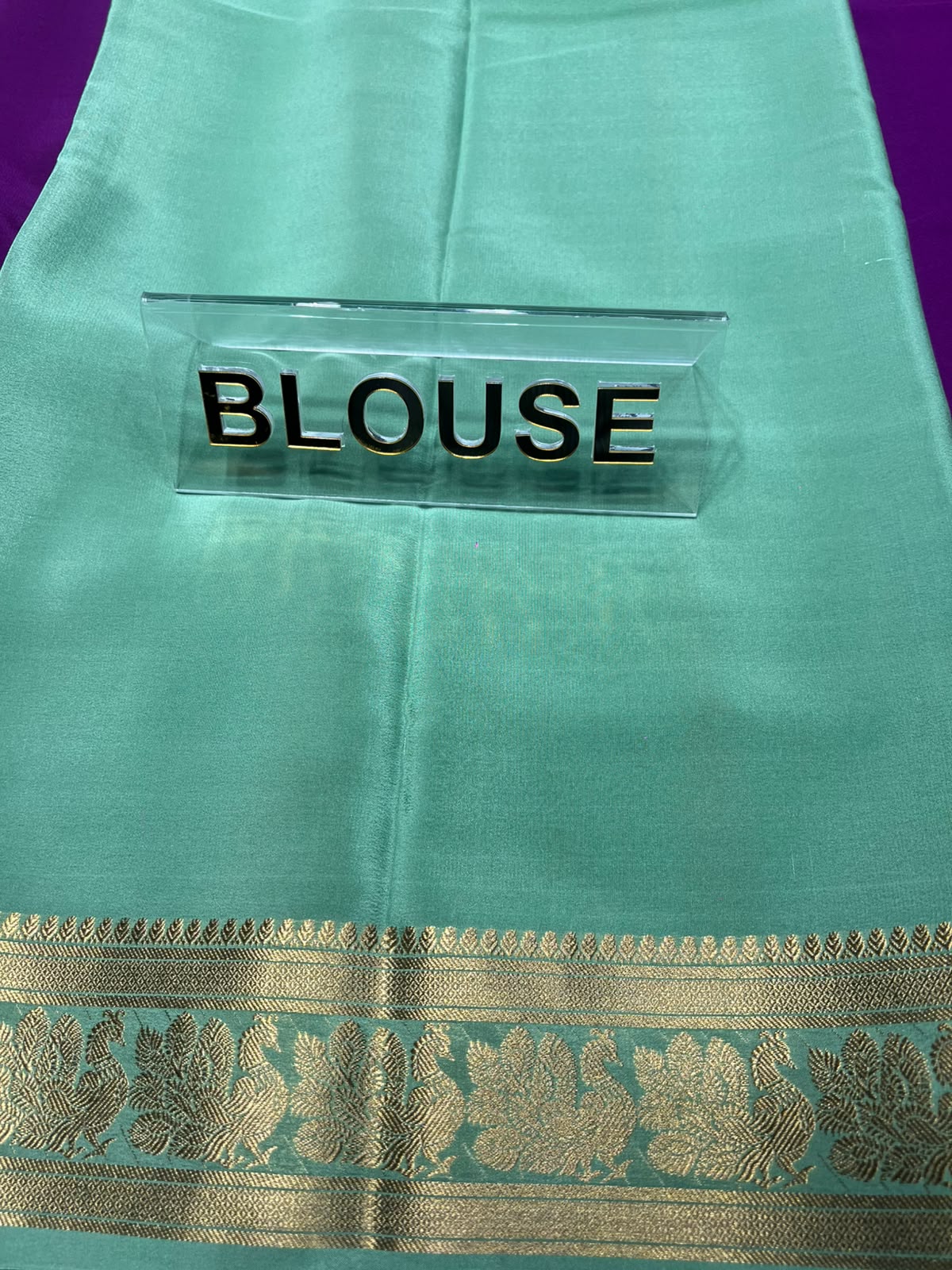 Pure Mysore Silk Saree.