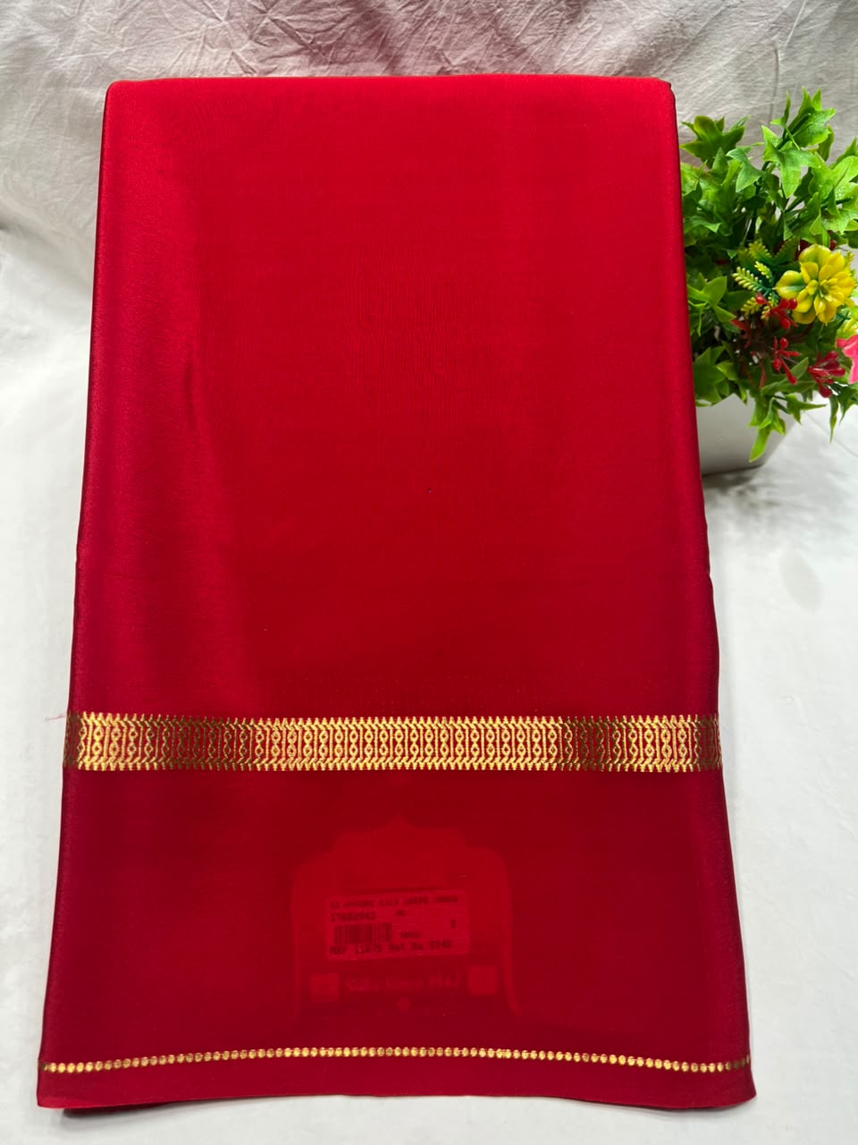 Pure Mysore Silk Saree.