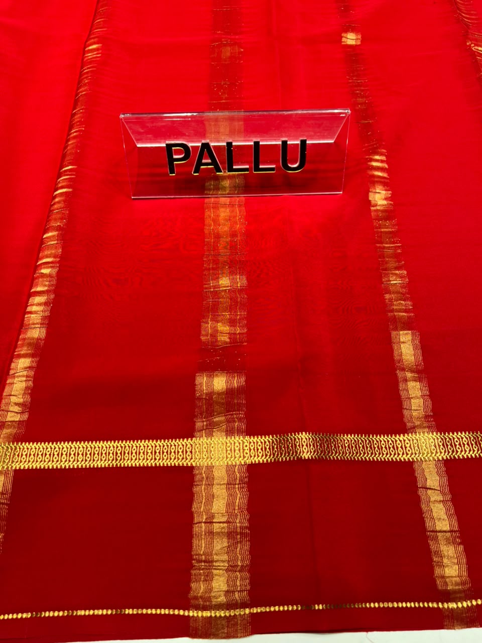 Pure Mysore Silk Saree.