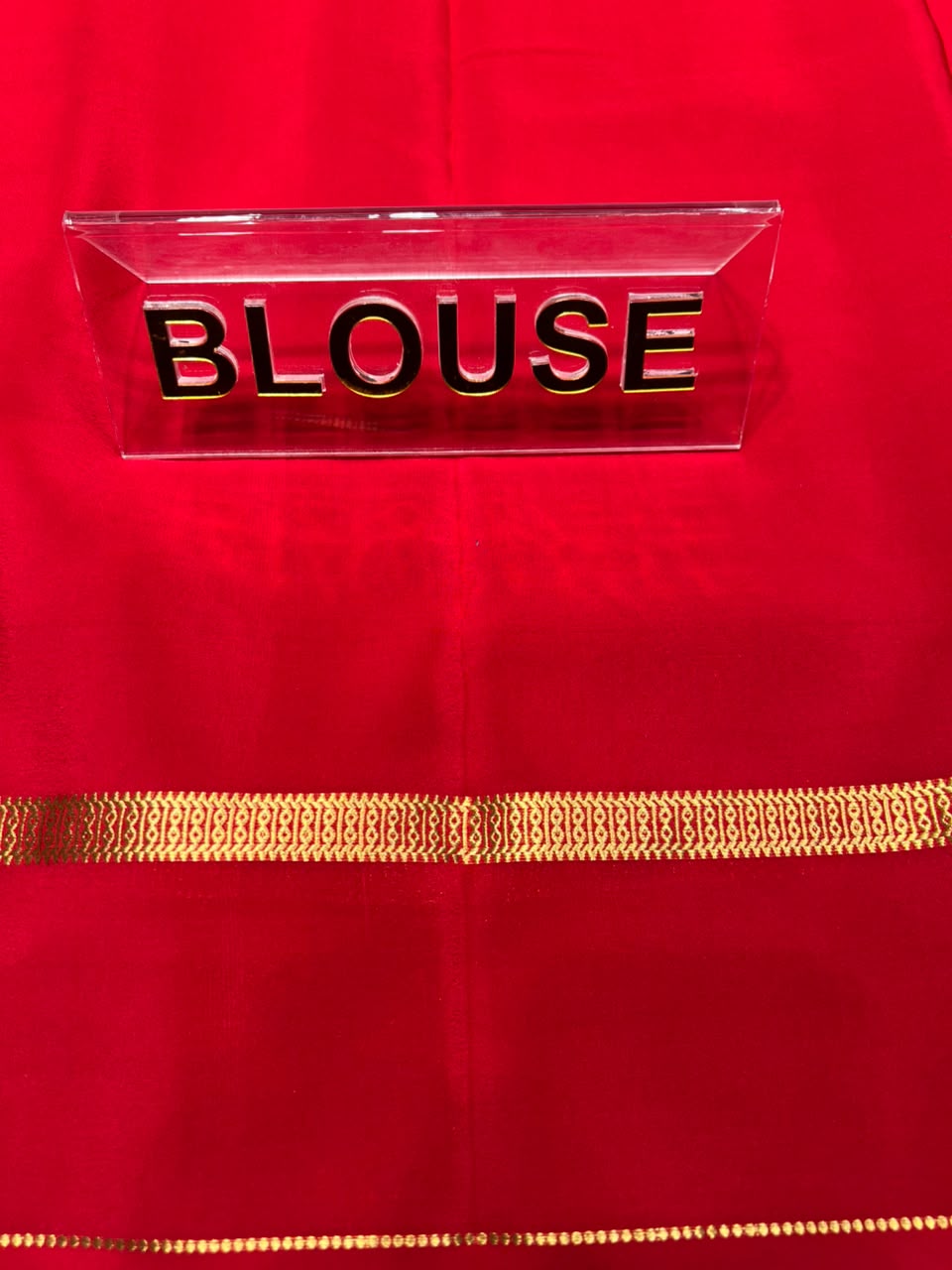 Pure Mysore Silk Saree.