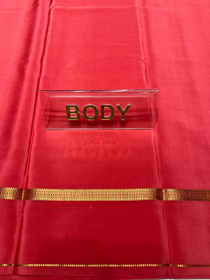 Pure Mysore Silk Saree.