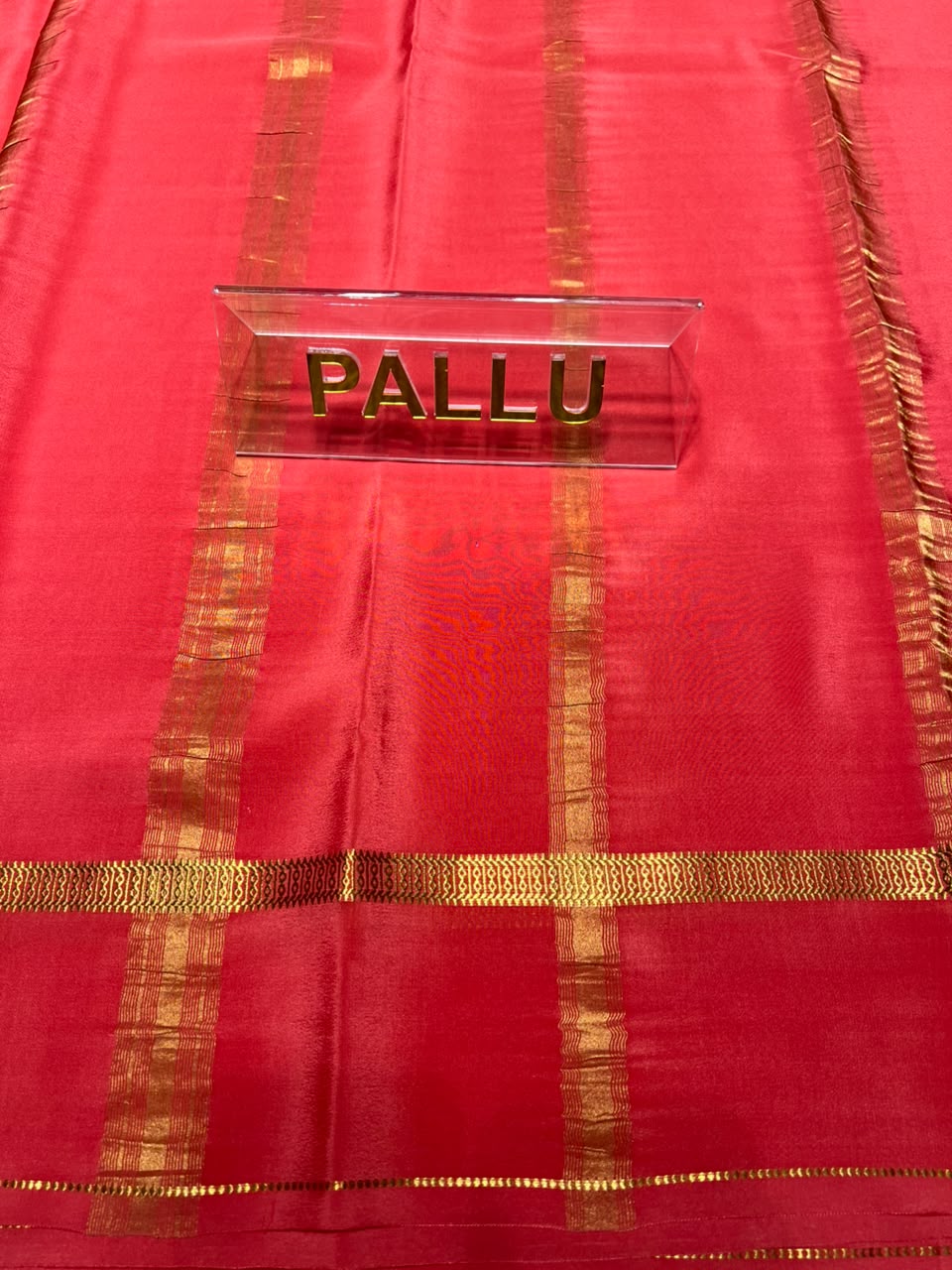Pure Mysore Silk Saree.