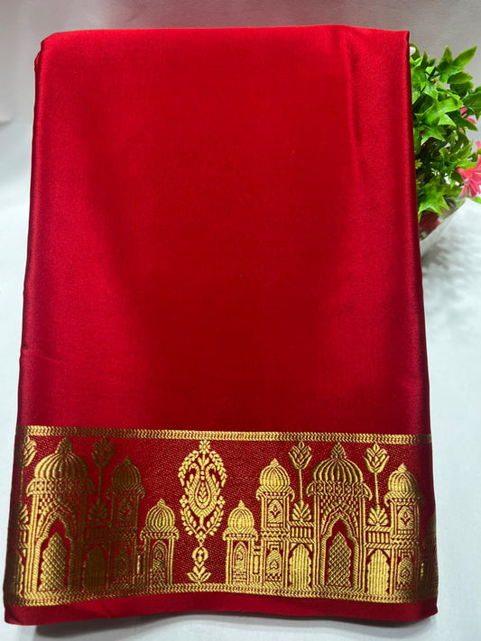 Pure Mysore Silk Saree.