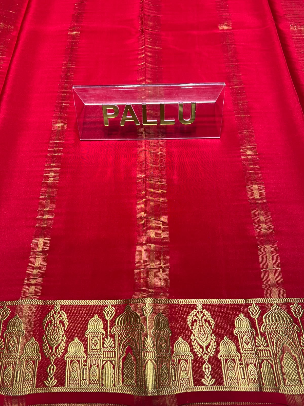 Pure Mysore Silk Saree.