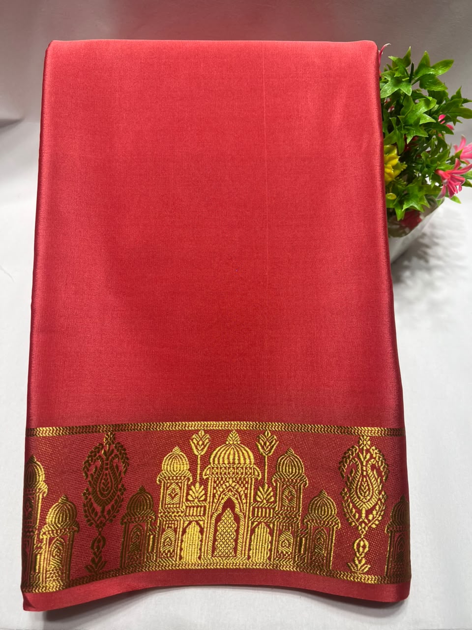 Pure Mysore Silk Saree.