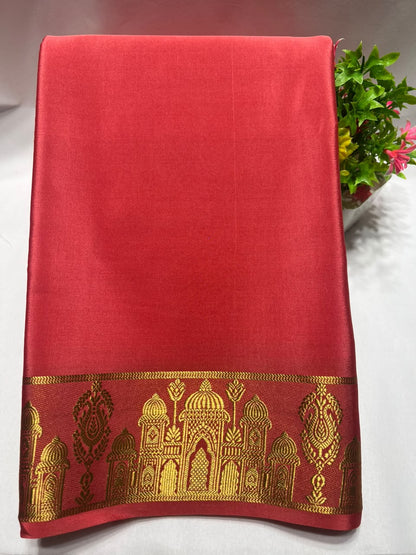 Pure Mysore Silk Saree.